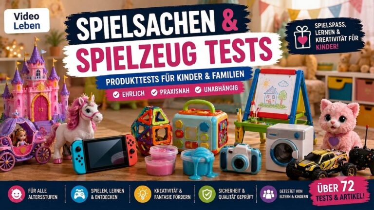 Spielsachen Tests – Produkttests für Kinder und Familien