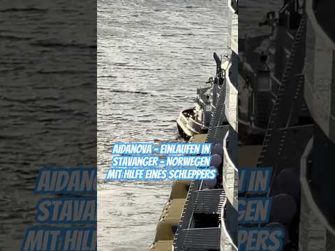 Stavanger Norwegen AIDAnova Kreuzfahrt Einlaufen
