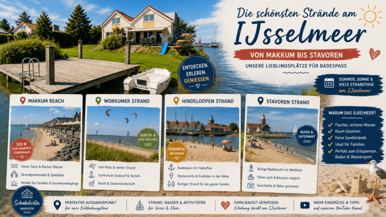 Die schönsten Strände am IJsselmeer – Von Makkum bis Stavoren