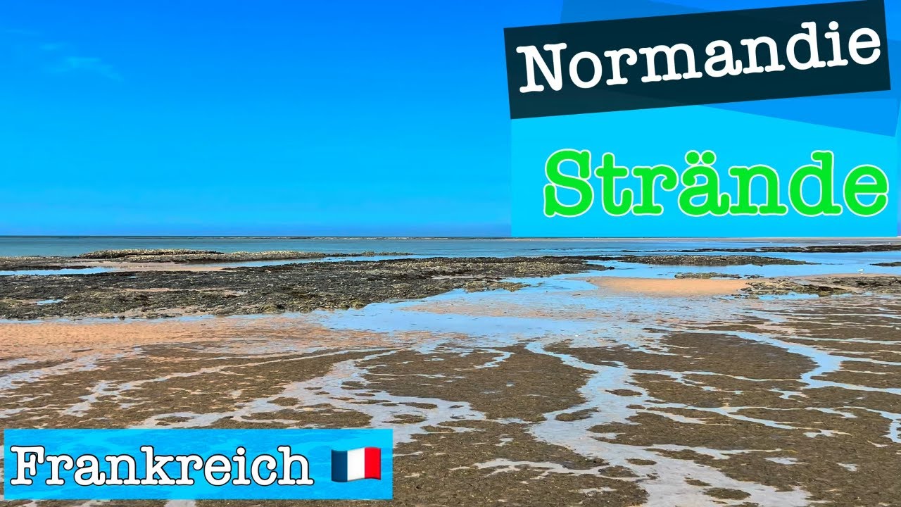 Straende der Normandie - Denneville Barneville und die Kueste