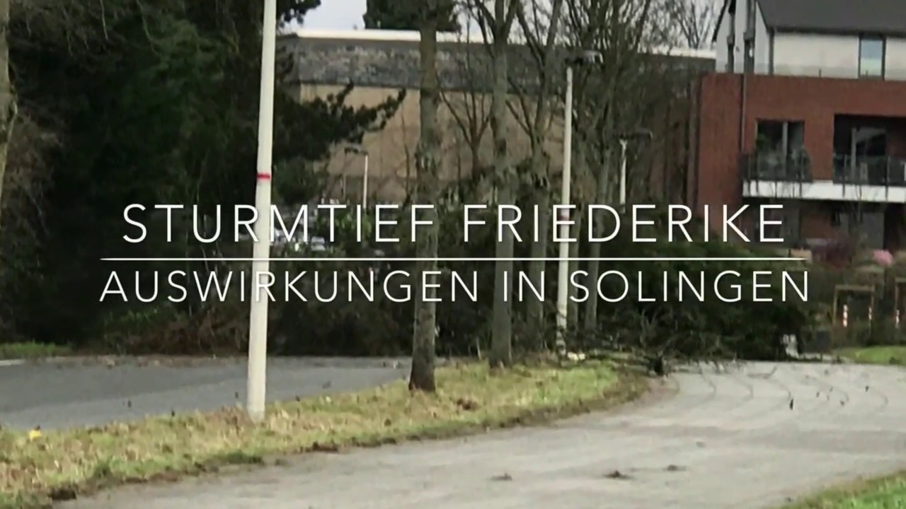 Sturmtief Friederike Solingen Thumbnail