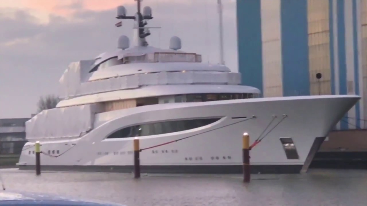 Superyacht Faith von Feadship in Makkum
