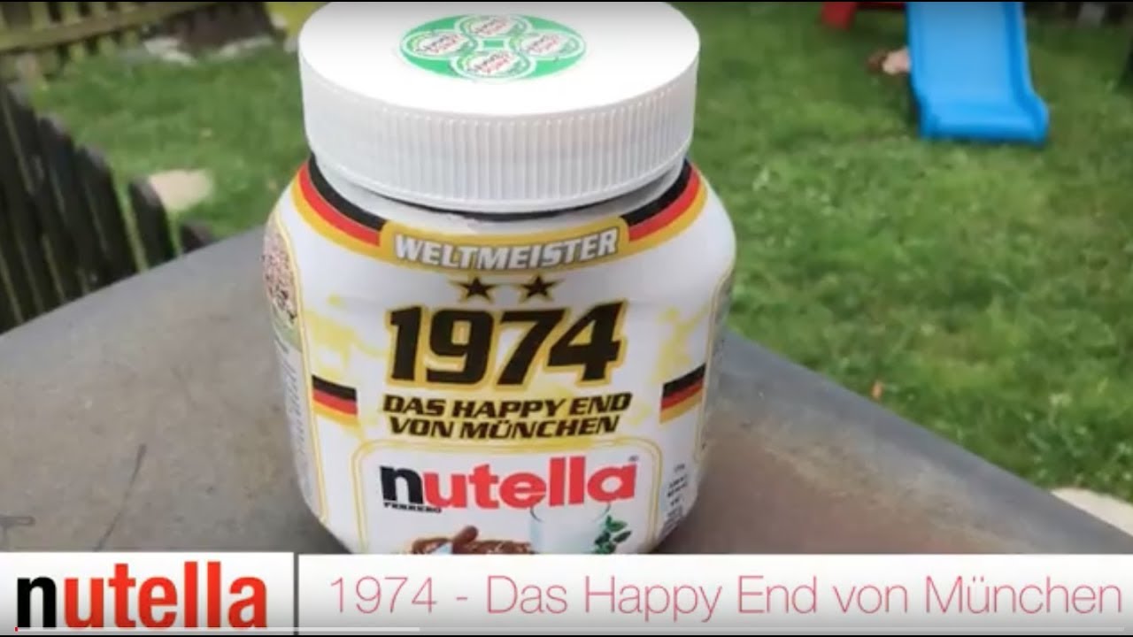 nutella Das Happy End von München 1974 FIFA WORLD-CUP RUSSIA 2018