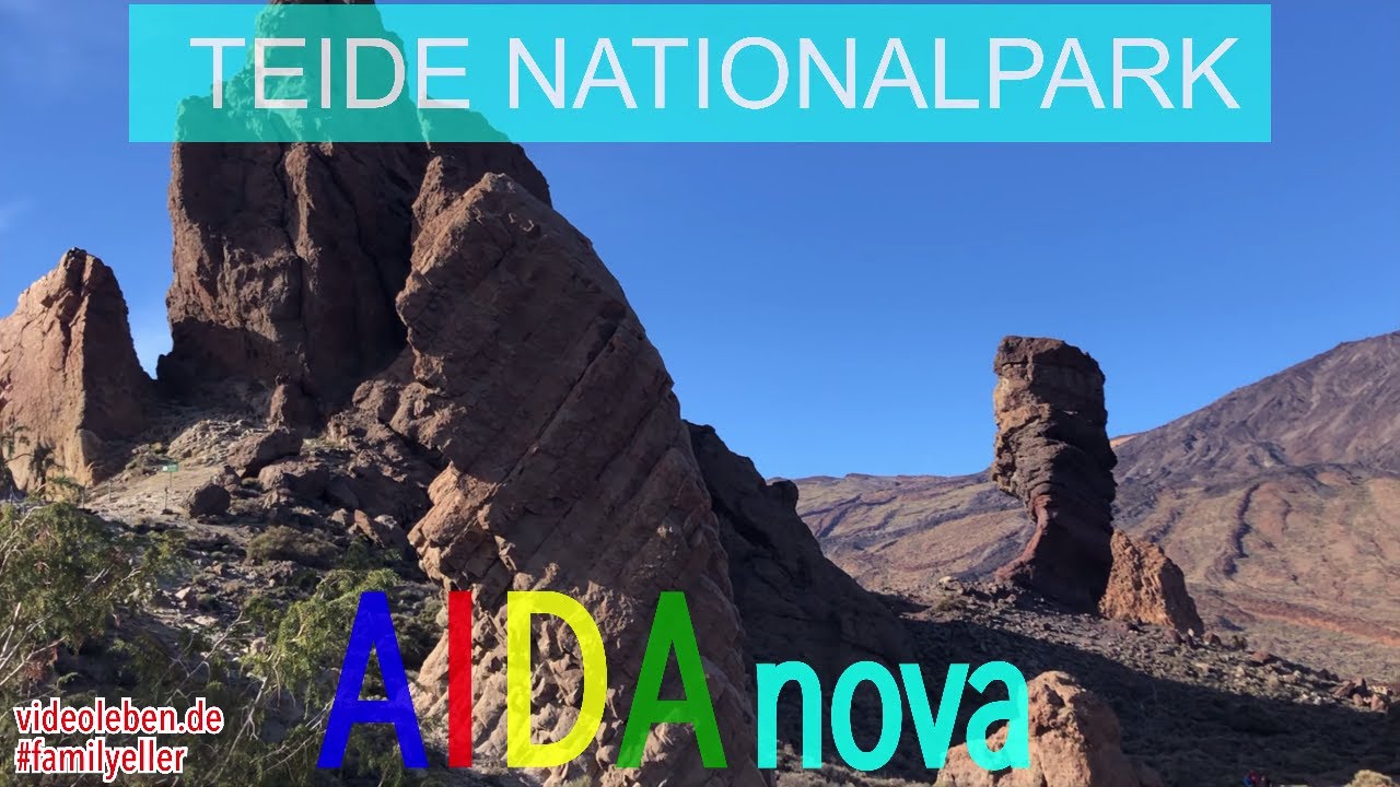 Teide Nationalpark mit Finger Gottes auf Teneriffa