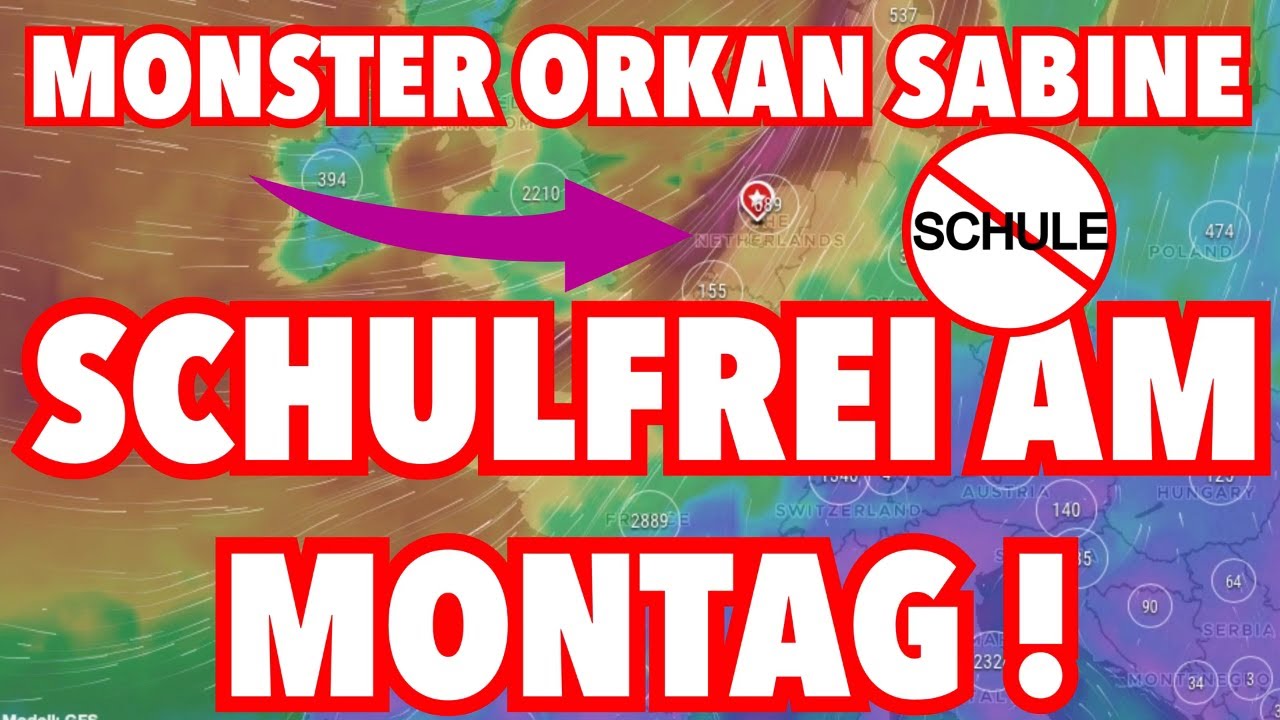 Orkan Sabine/Chiara – als NRW die Schule ausfiel - Thumbnail