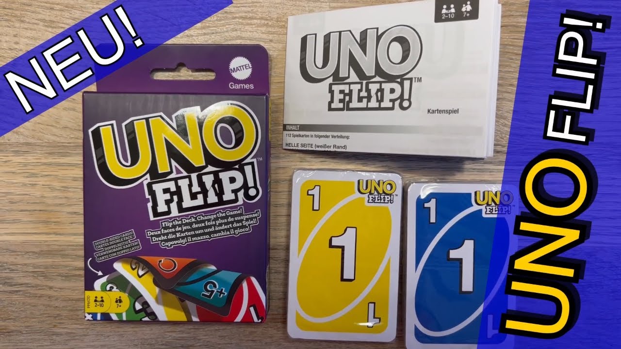 UNO FLIP! - Kartenspiel Test