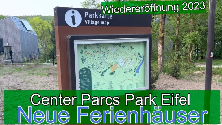 Unterkünfte im Center Parcs Park Eifel – Premium 235 und neue Ferienhäuser nach der Wiedereröffnung 2023