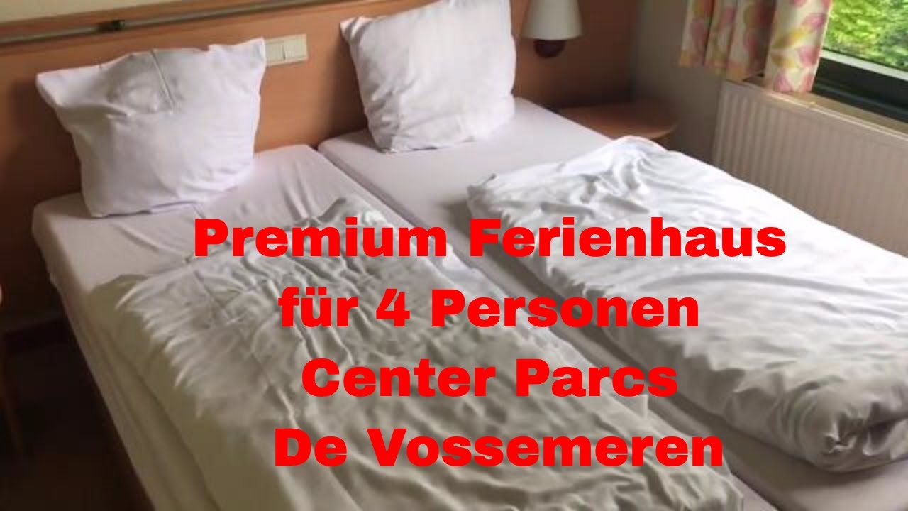 Center Parcs De Vossemeren – Premium Ferienhaus für 4 Personen