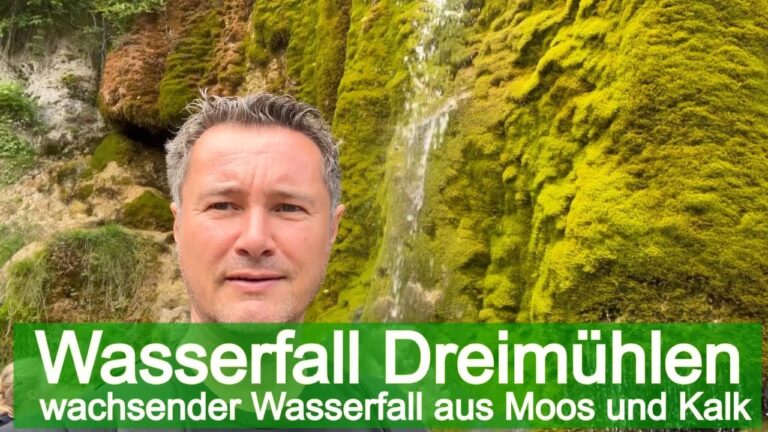 Wasserfall Dreimühlen – Ein wachsender Wasserfall in der Vulkaneifel