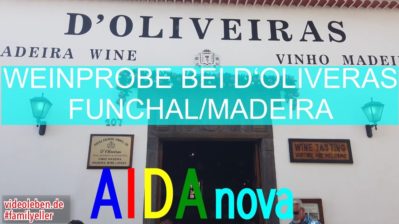 Weinprobe bei D Oliveiras in Funchal Madeira