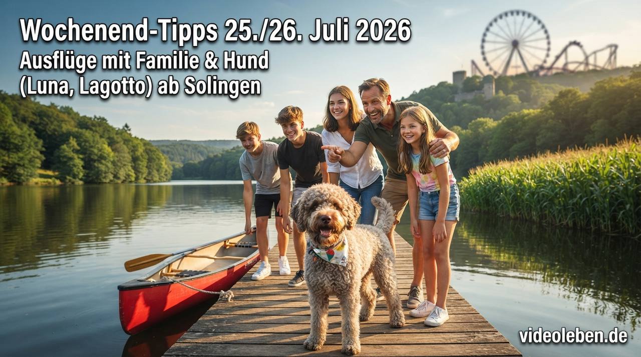 Familie am See – Wochenend-Ausflug (KI-Hinweis: Beitrag mit KI-Unterstützung erstellt)