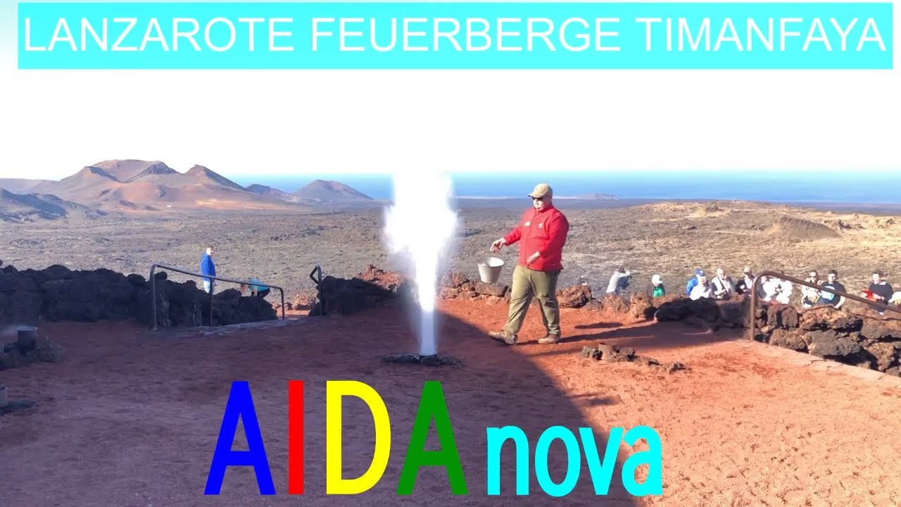 Lanzarote Timanfaya Nationalpark Feuerberge