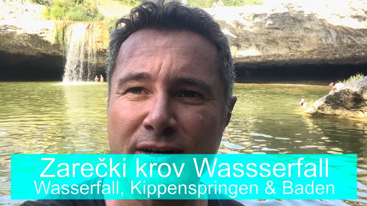 Zarečki krov Istrien Wasserfall