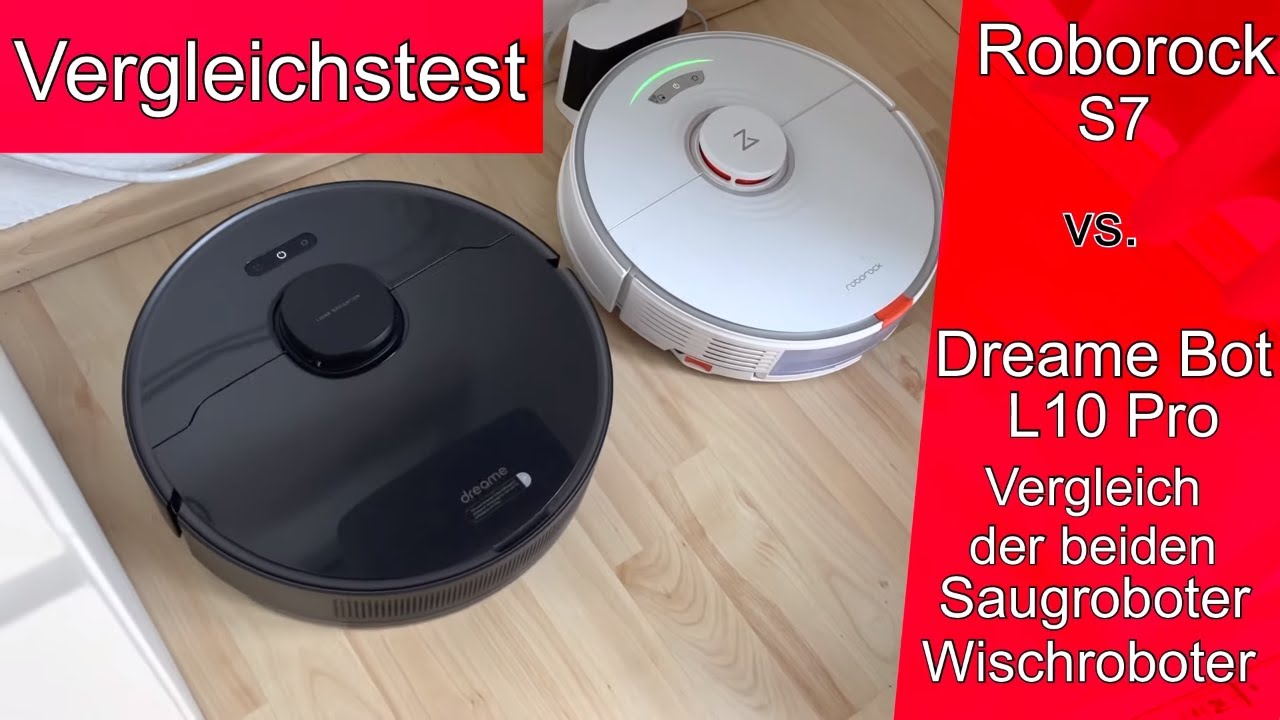 Roborock S7 Dreame Vergleich – Video