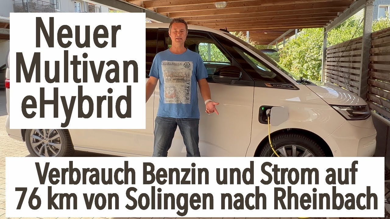 VW Multivan eHybrid Verbrauch – Video