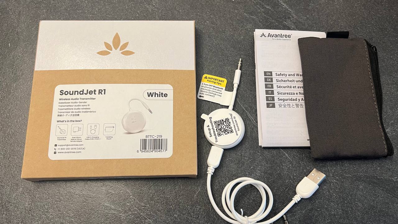 avantree soundjet r1 bluetooth adapter