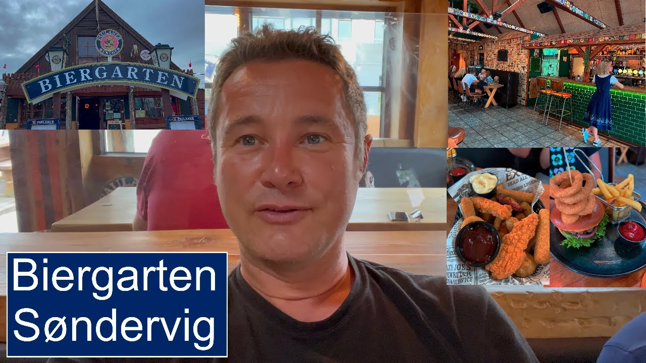 Biergarten in Sondervig – Essen und Biersorten an der dänischen Nordseeküste