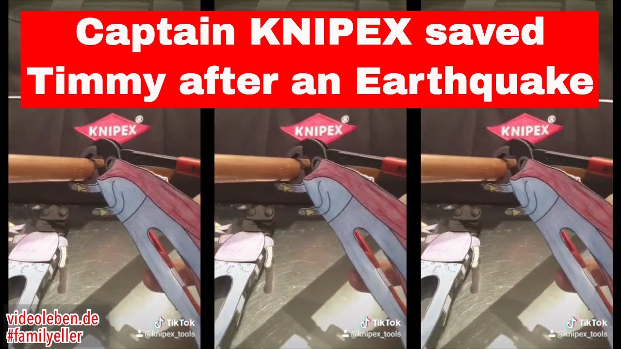 Captain KNIPEX – witzige Parodie mit Wasserpumpenzange