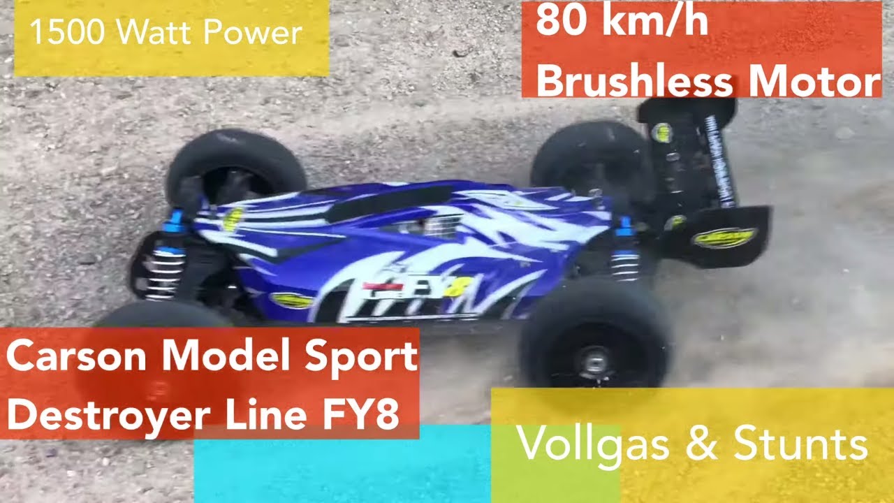 Carson Model Sport Destroyer Line FY8 RC-Car