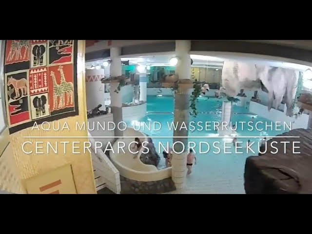 Aqua Mundo im Center Parcs Park Nordseeküste – Tropenbad mit Wasserrutschen
