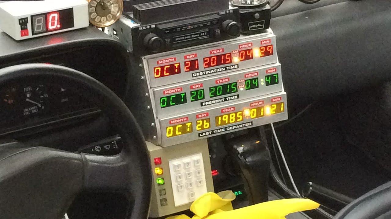 DeLorean aus Zurück in die Zukunft – Zeitmaschine und Filmklassiker