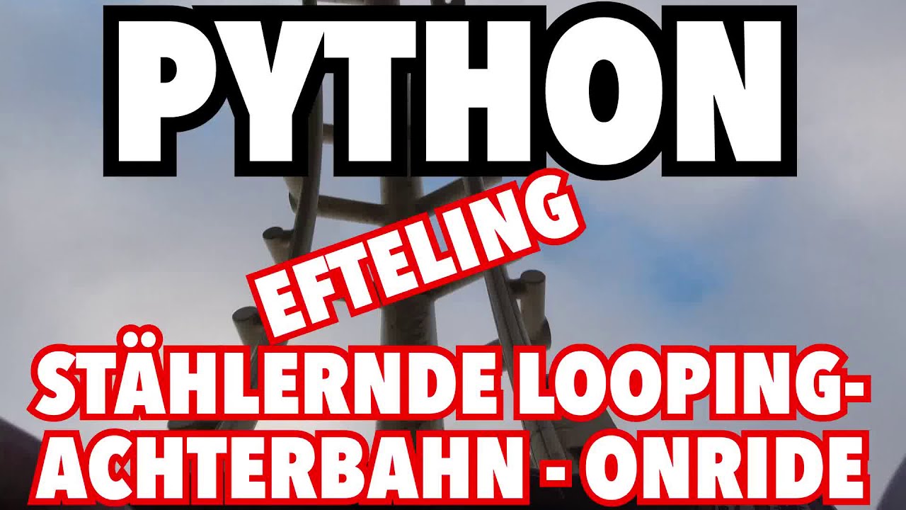 Achterbahnen im Efteling: Python, Baron 1898, Joris en de Draak & Co.