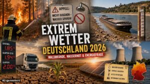 Extremwetter Deutschland 2026 – Waldbrand und Dürre bei der Hitzewelle