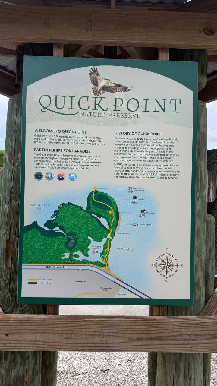 Quick Point Nature Preserve bei Sarasota am zehnten Tag in Florida (1)