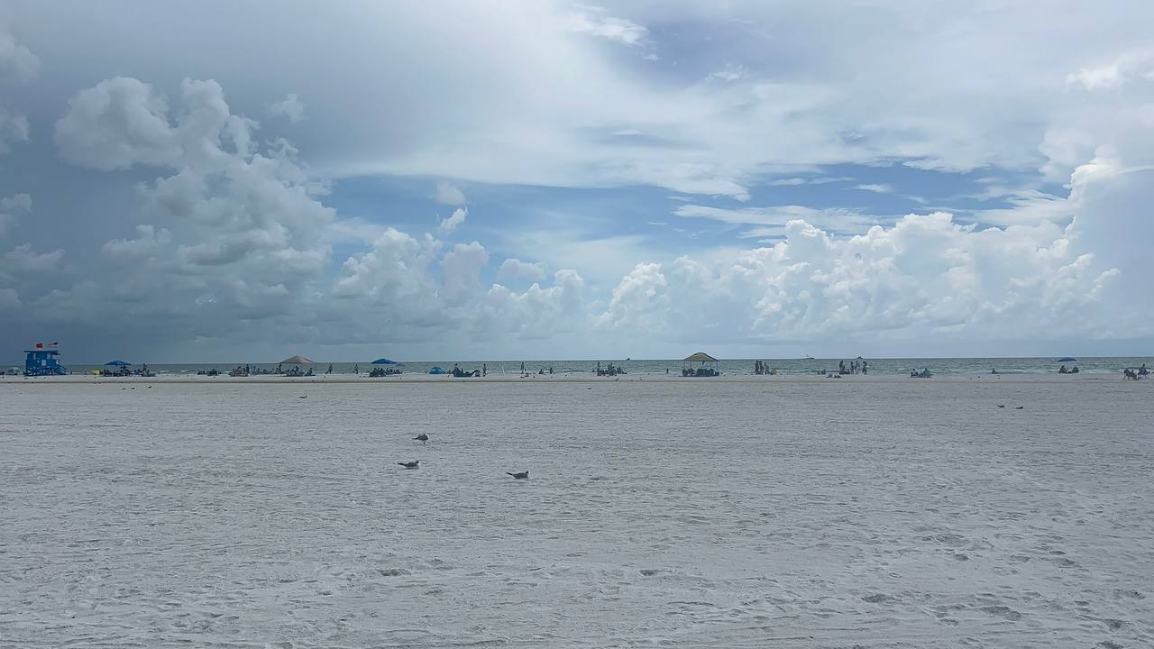 Siesta Beach bei Sarasota am zehnten Tag in Florida (17)