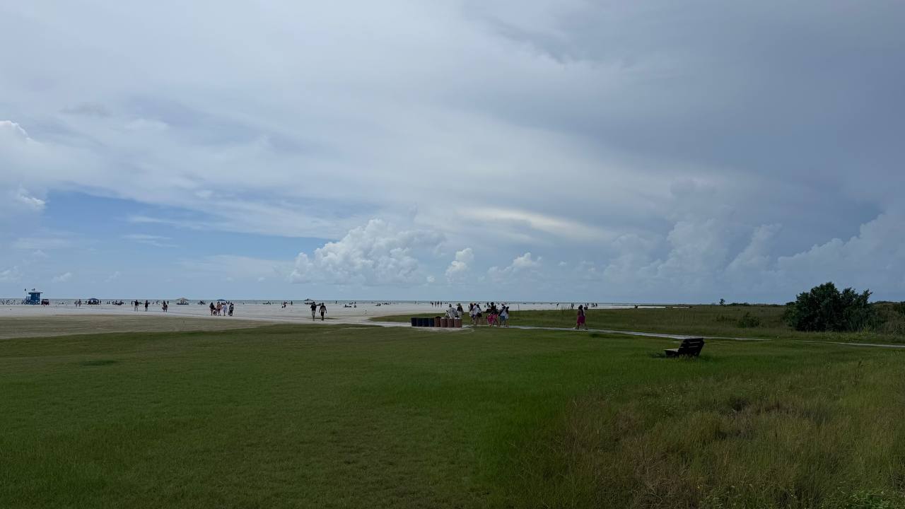 Siesta Beach bei Sarasota am zehnten Tag in Florida (5)