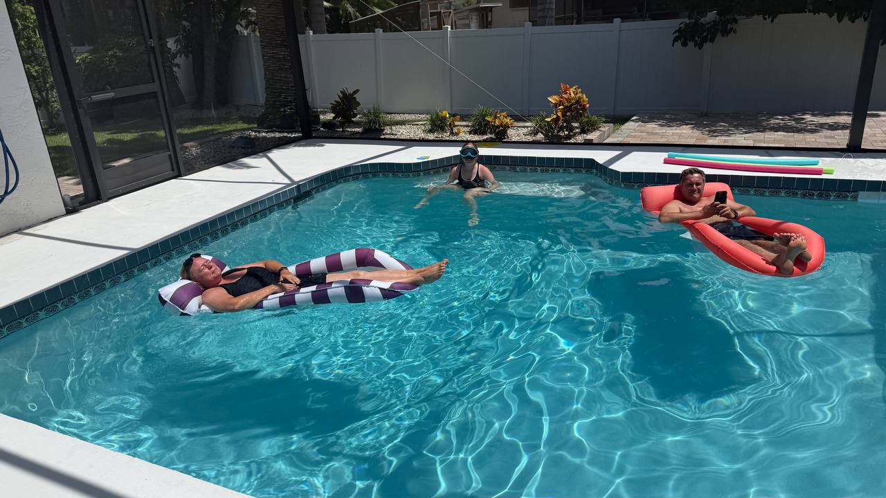 Pool am 13. Tag der Florida-Reise (1)