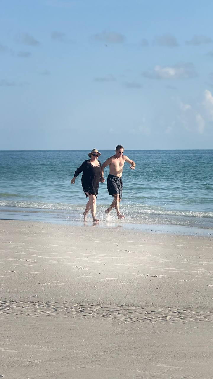 Strand auf Anna Maria Island am 13. Tag der Florida-Reise (1)