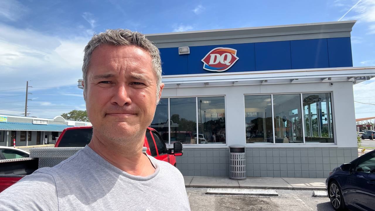 Besuch bei Dairy Queen in Florida – Unser süßer Snack am Nachmittag des achten Urlaubstags (1)
