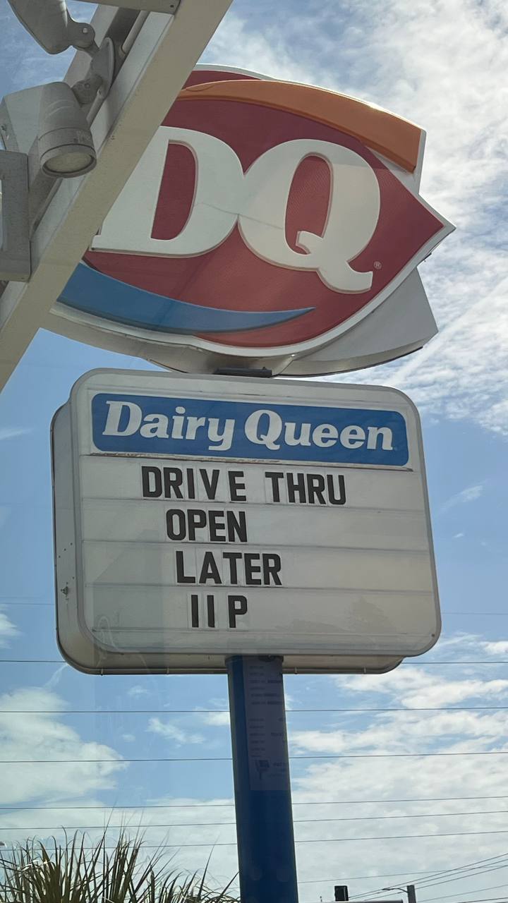 Besuch bei Dairy Queen in Florida – Unser süßer Snack am Nachmittag des achten Urlaubstags (4)