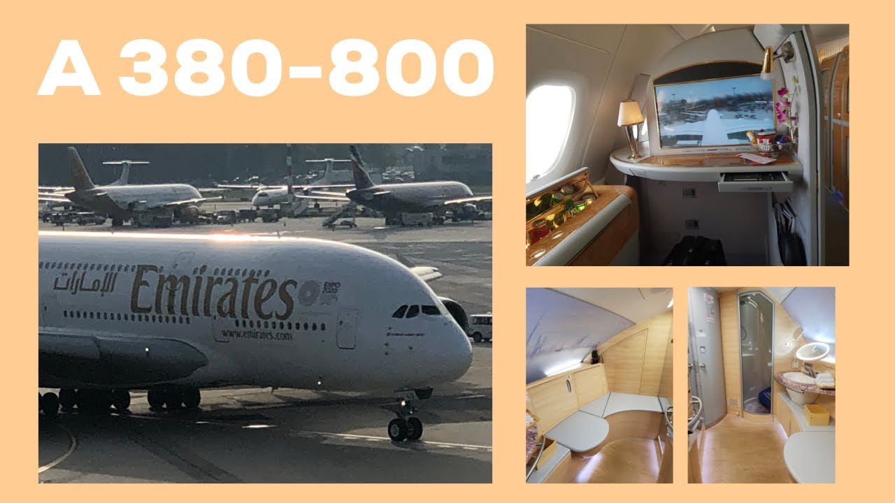Flughafen Düsseldorf – Emirates A380 First Class