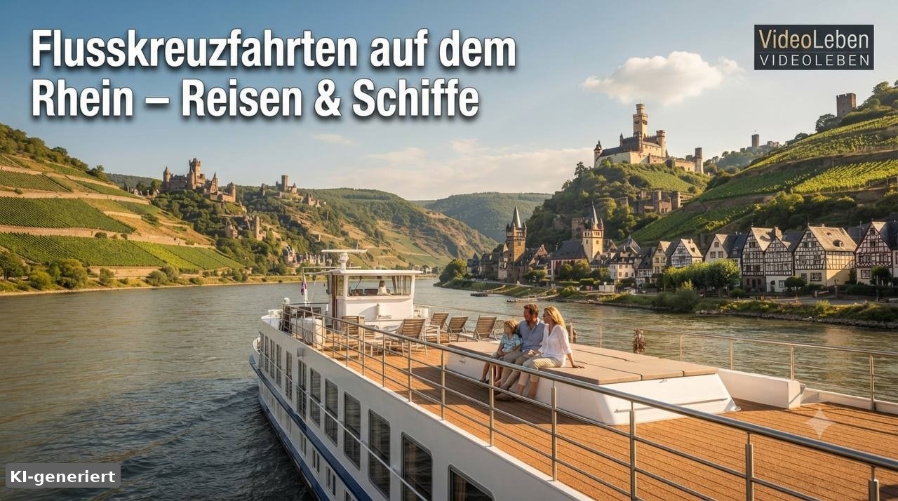 Flusskreuzfahrten auf dem Rhein – Schiffe und Reisen im Überblick