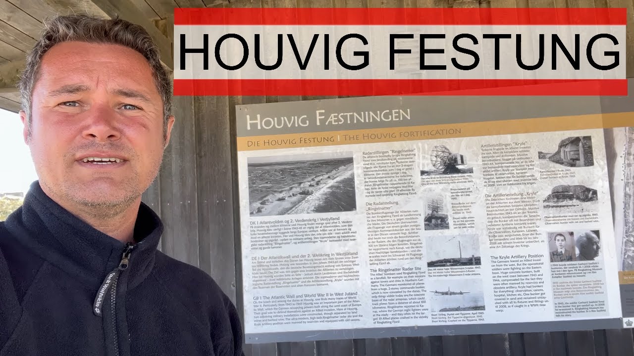 Houvig Festung – Bunkeranlagen aus dem Zweiten Weltkrieg am Nordseestrand