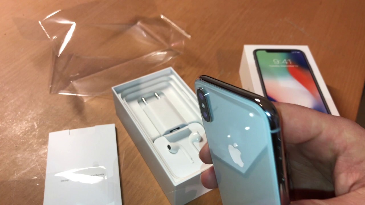 iphone x unboxing