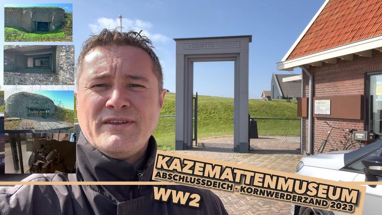 Kazemattenmuseum Kornwerderzand am Abschlussdeich in Friesland