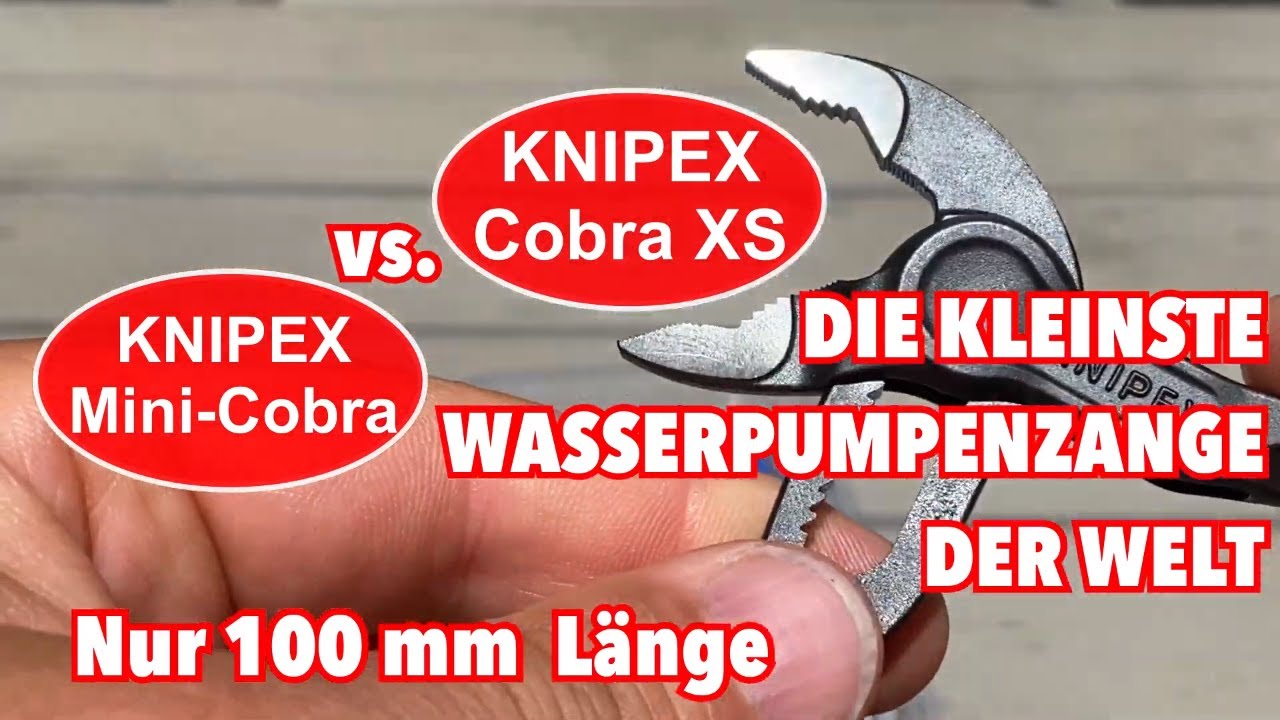 KNIPEX Cobra Mini Wasserpumpenzange 125 mm