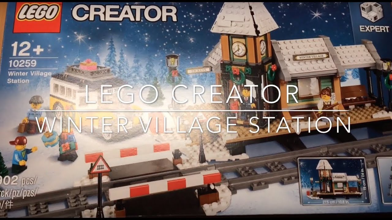 LEGO Creator Expert 10259 Winterlicher Bahnhof