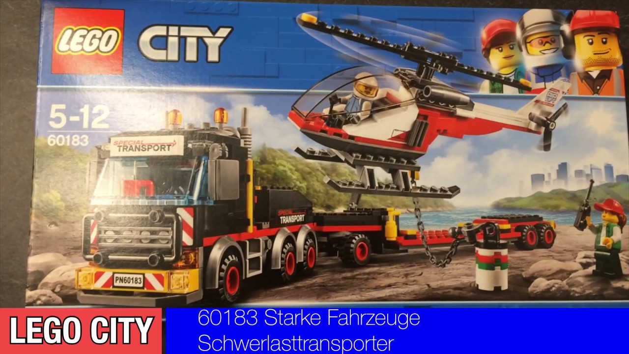 LEGO City 60183 Schwerlasttransporter