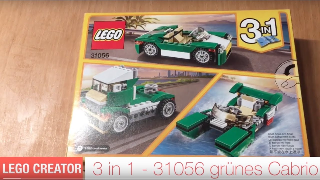 LEGO Creator 31056 grünes Cabrio