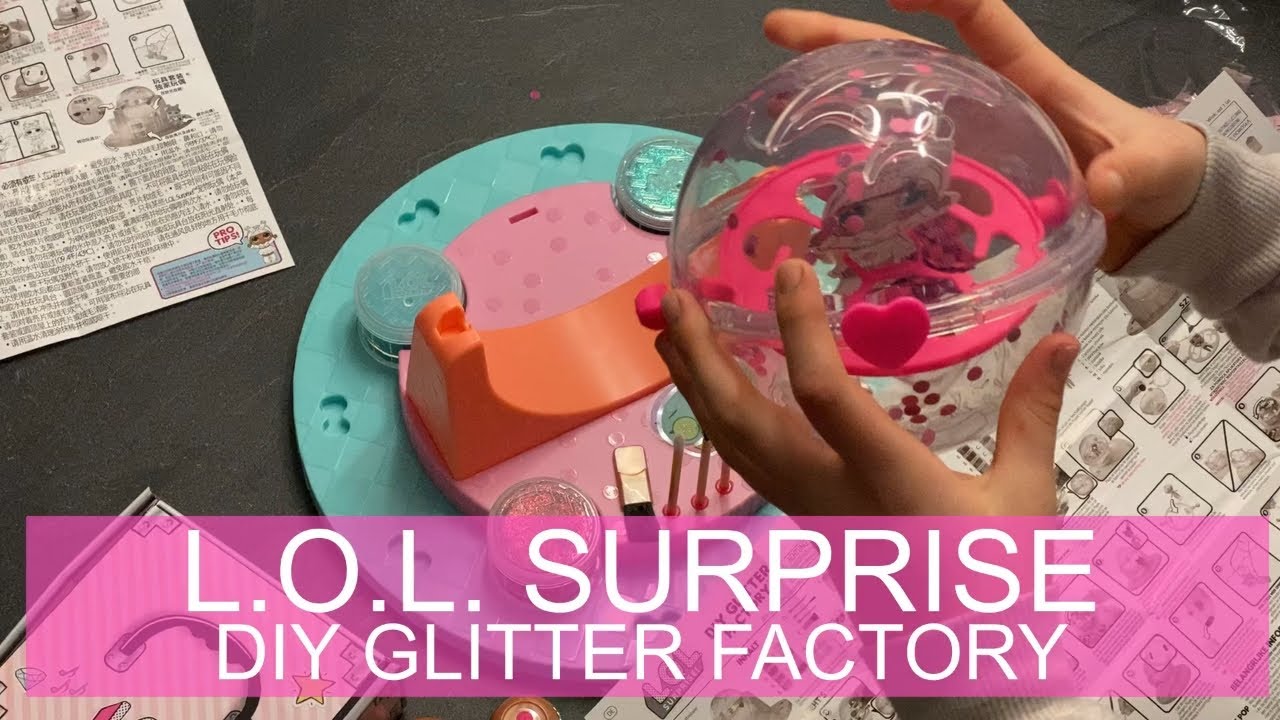 🤖 LOL Surprise DIY Glitter Factory Glitter Station Multi – Unboxing