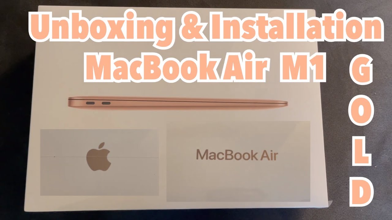 macbook air m1 unboxing