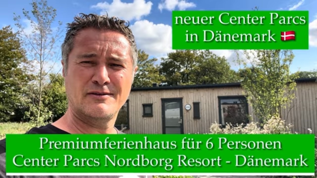 Premiumferienhaus im Center Parcs Nordborg – Haus 456 für 6 Personen