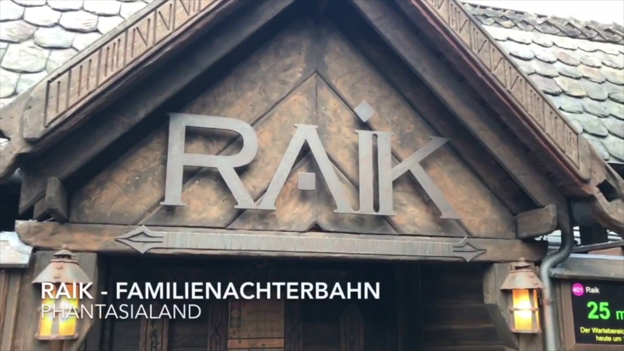 Phantasialand Raik im Phantasialand – Die Familienachterbahn in Klugheim – Video-Impression