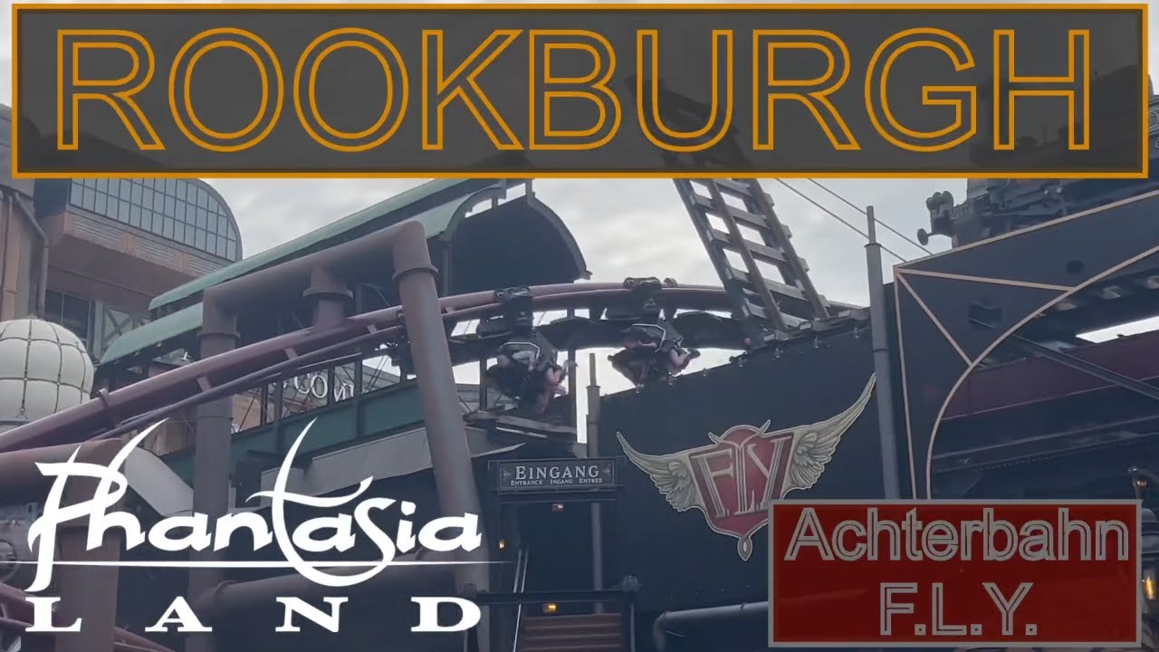 Phantasialand Rookburgh & F.L.Y. im Phantasialand – Die erste Flying-Launch-Achterbahn der Welt – Video-Impression