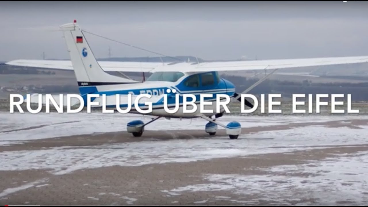 Rundflug über die Eifel mit einmotoriger Cirrus