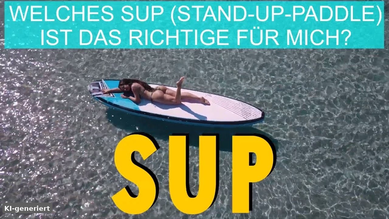 SUP Kaufberatung – Welches Stand-Up-Paddle Board ist das Richtige?